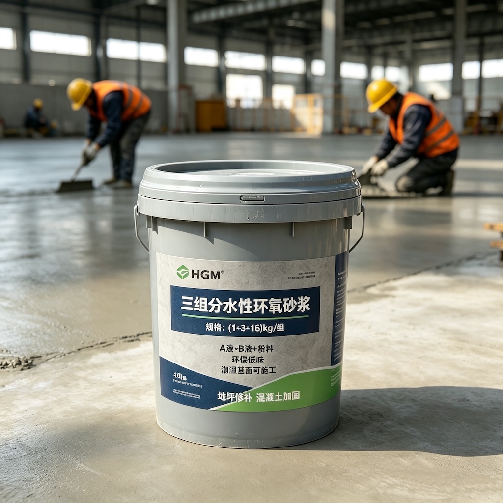 阳东三组份水性环氧砂浆